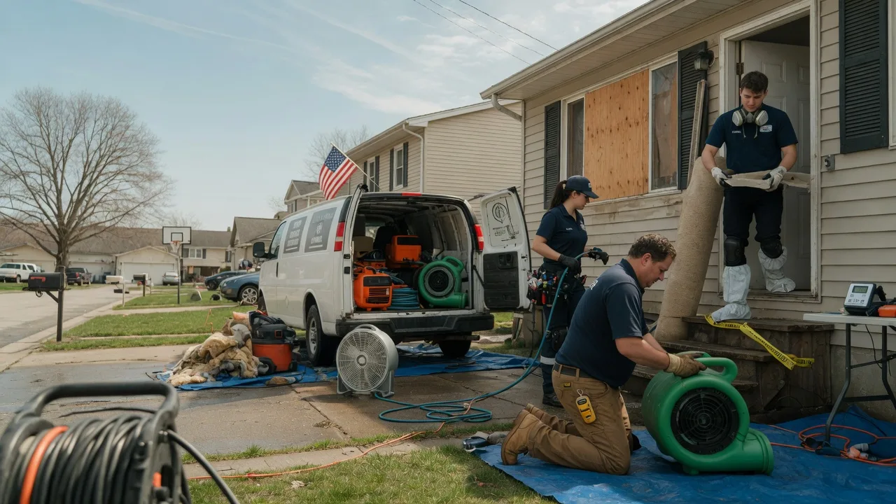 Water Damage Restoration in Saint Joseph, IL near me